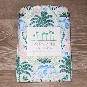 Tropical Pillowcases - Blue and Green